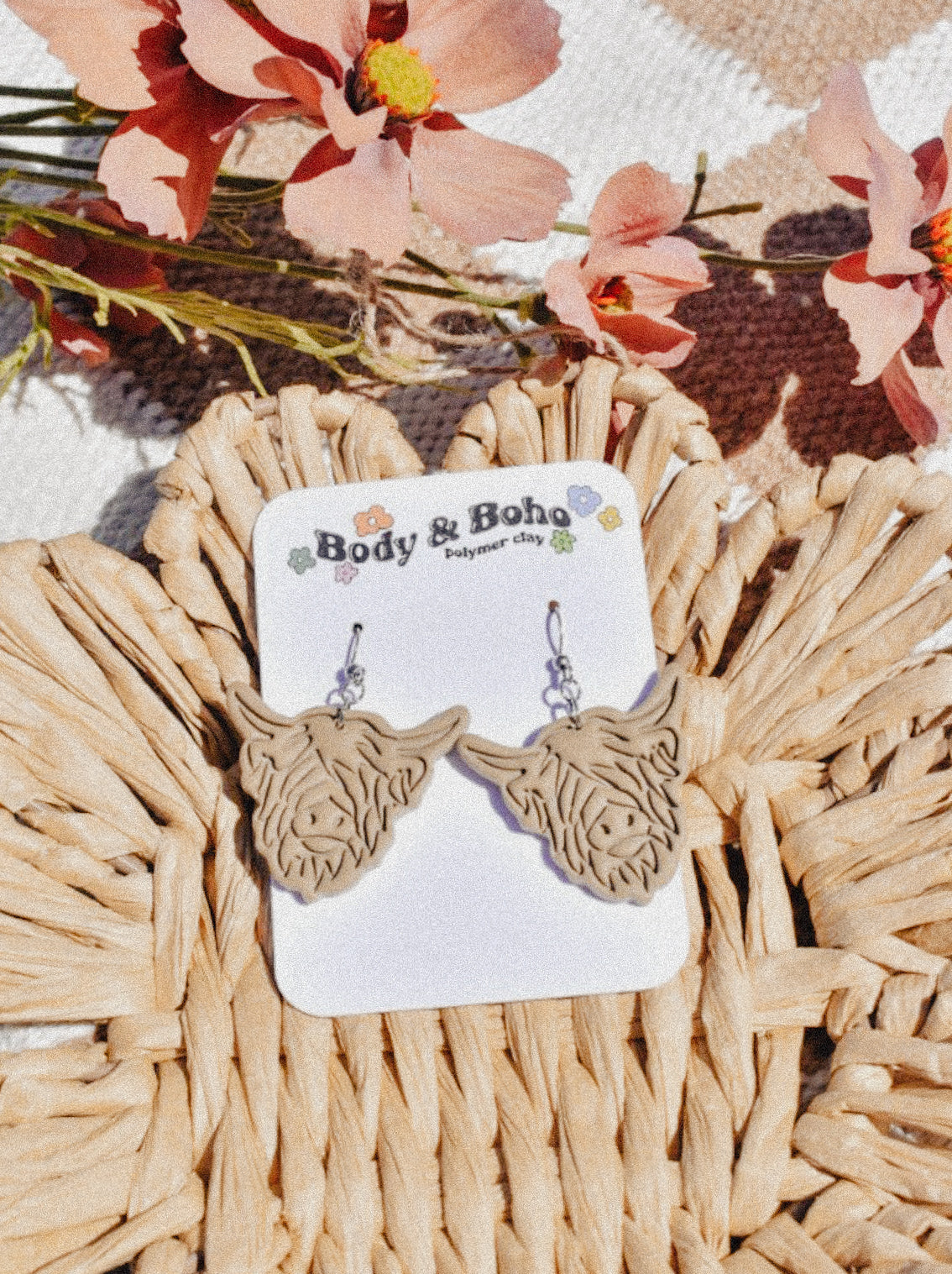 The Highland Cow Earrings