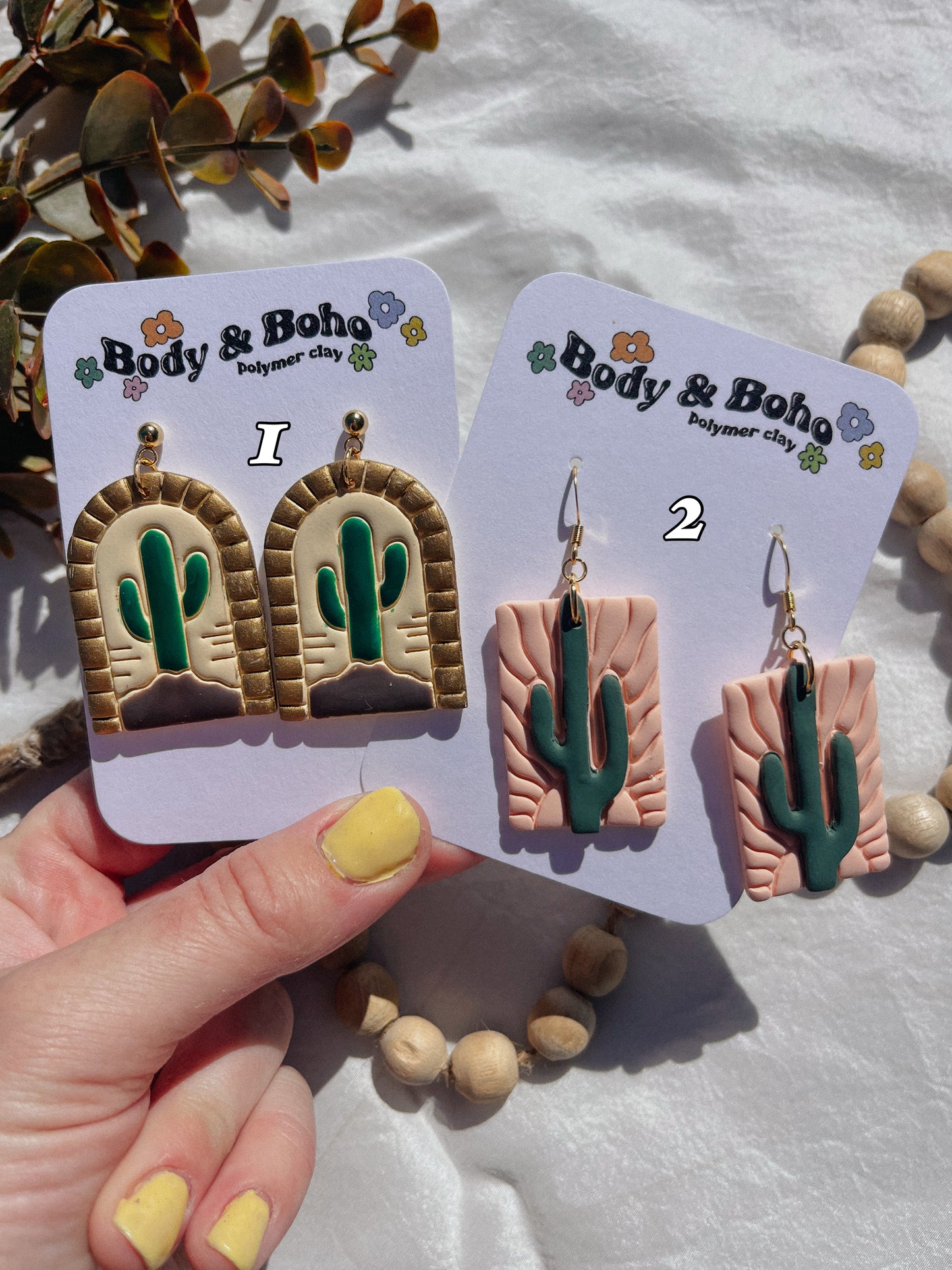 The Cactus Scene Earrings