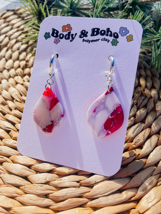 Peppermint Drop Earrings