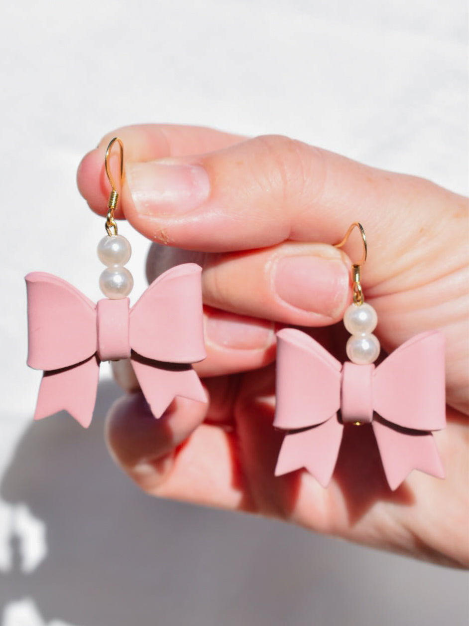 The Pastel Bow Earrings