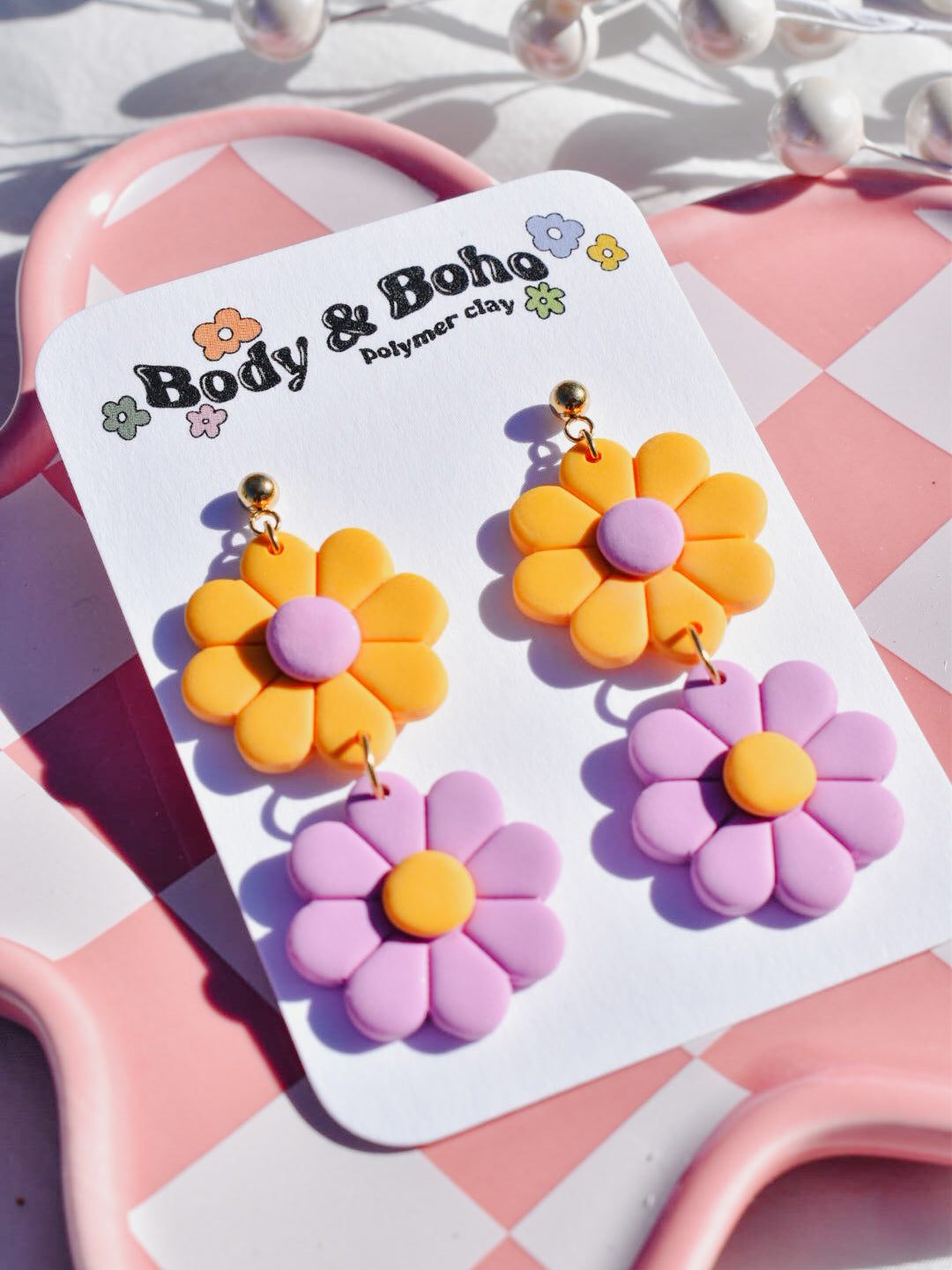 Groovy Flower Dangles