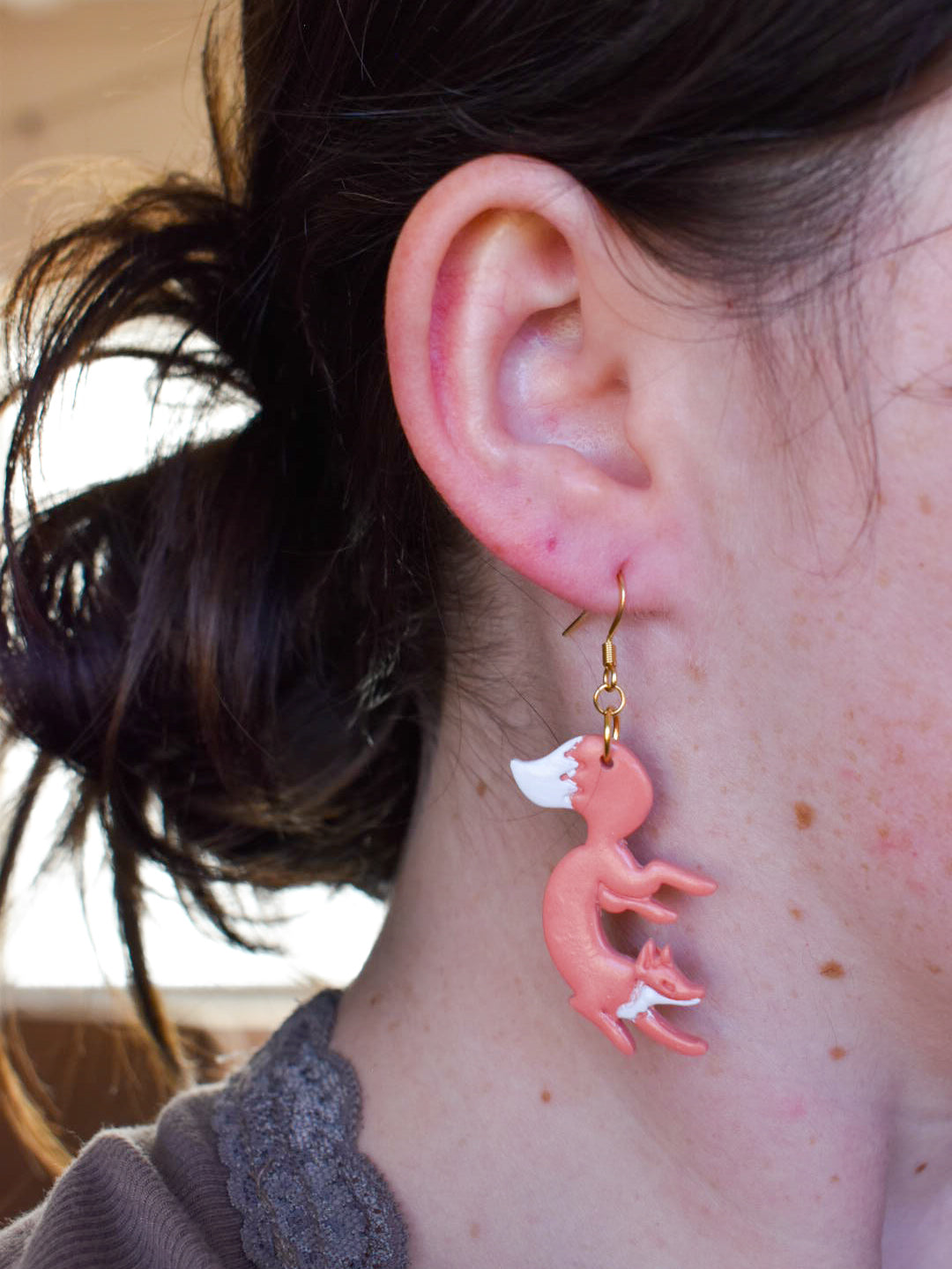 Whimsy Fox Earrings