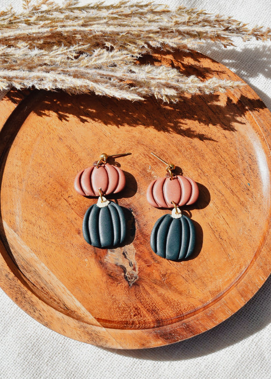 The Pumpkin Stack Earrings