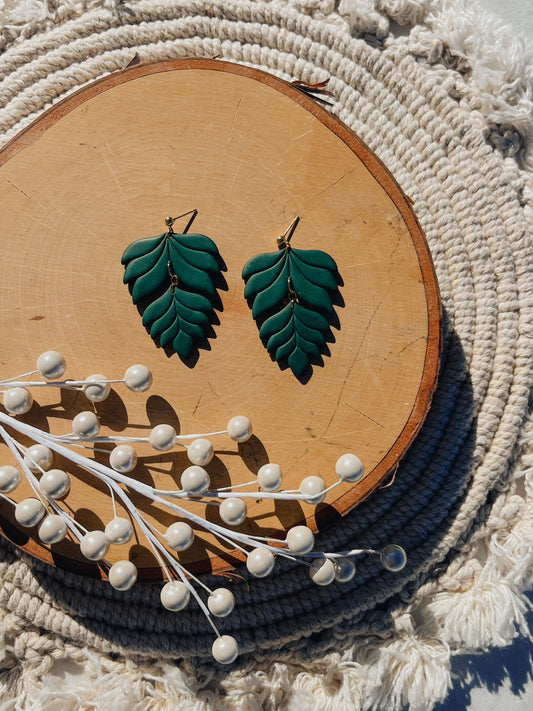 The Spruce Leaf Earrings