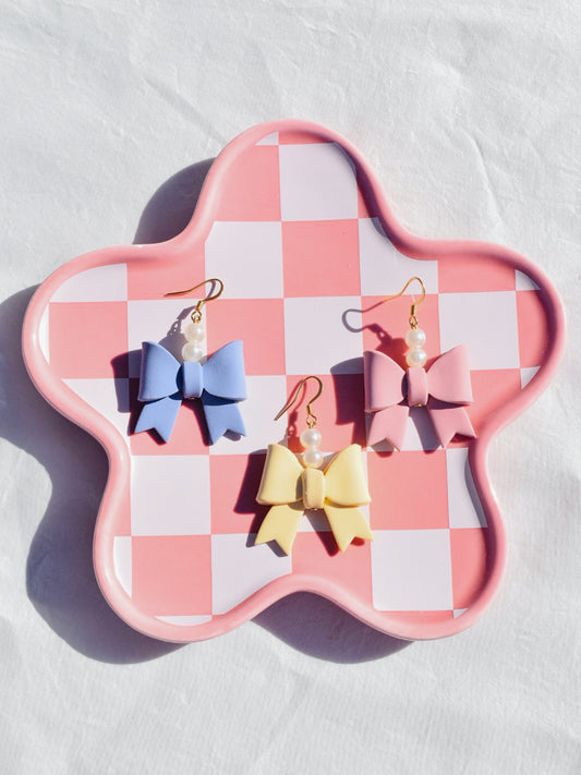 The Pastel Bow Earrings