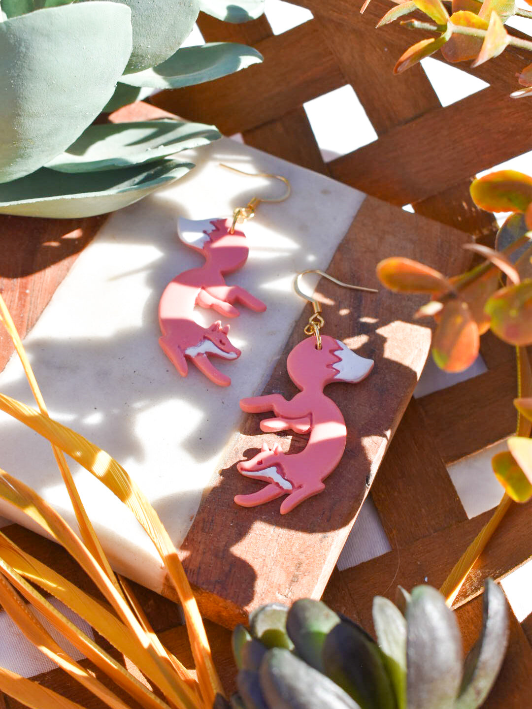 Whimsy Fox Earrings