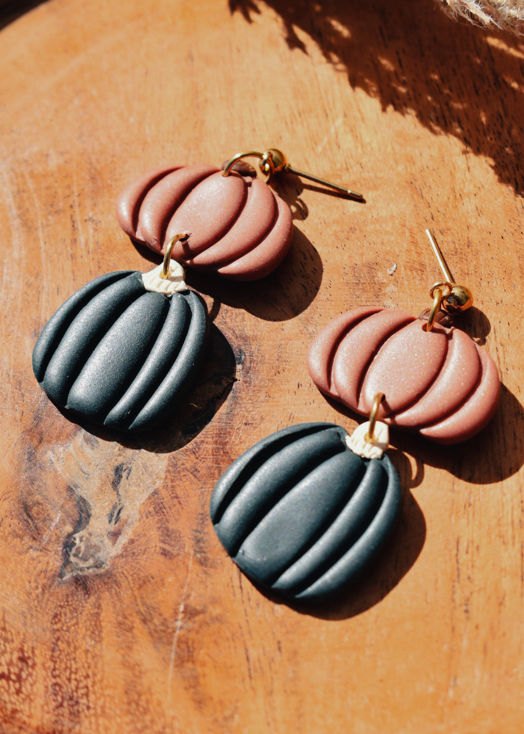 The Pumpkin Stack Earrings
