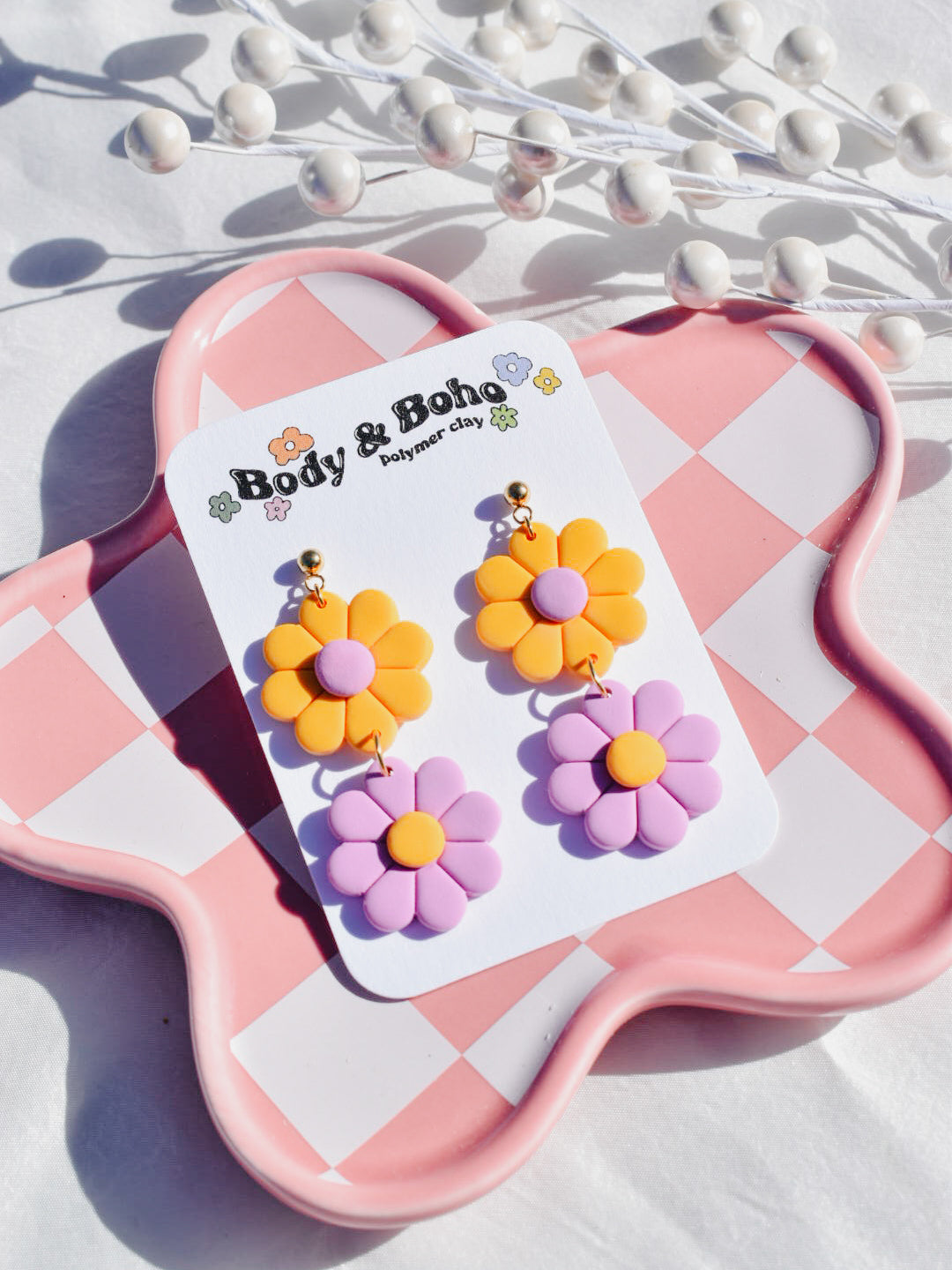 Groovy Flower Dangles