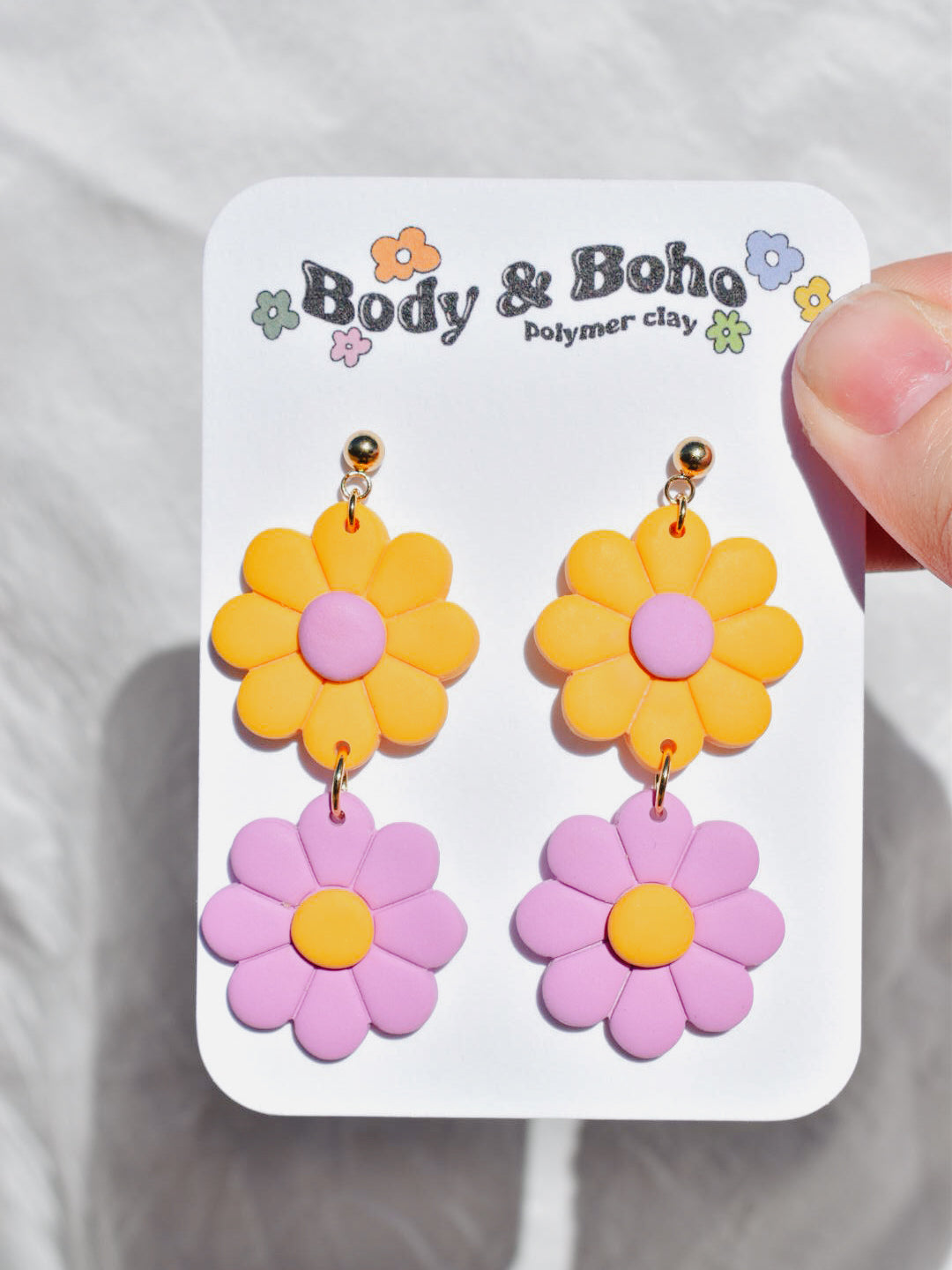 Groovy Flower Dangles