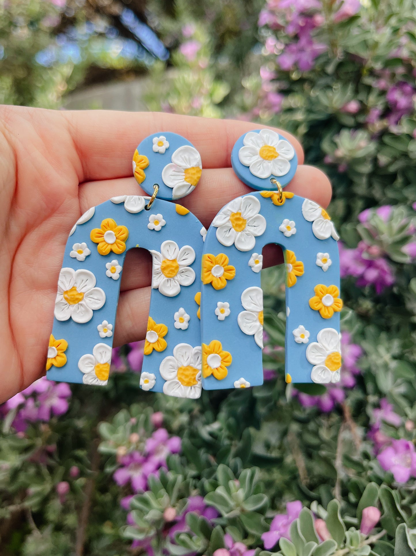 June Daisy Drop Earrings