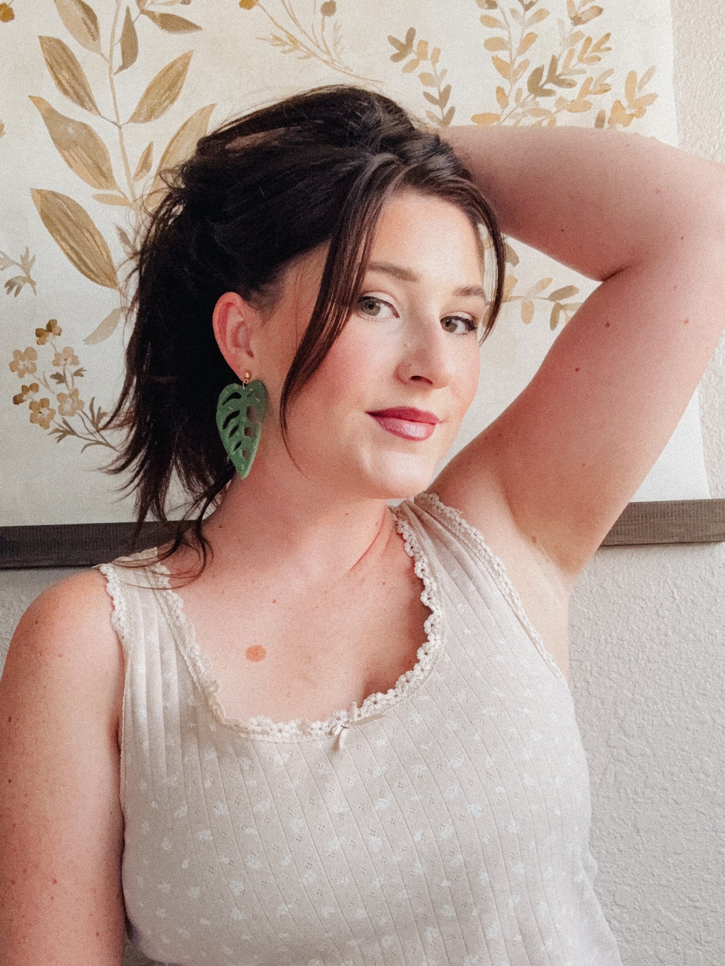 Adansonii Leaf Earrings