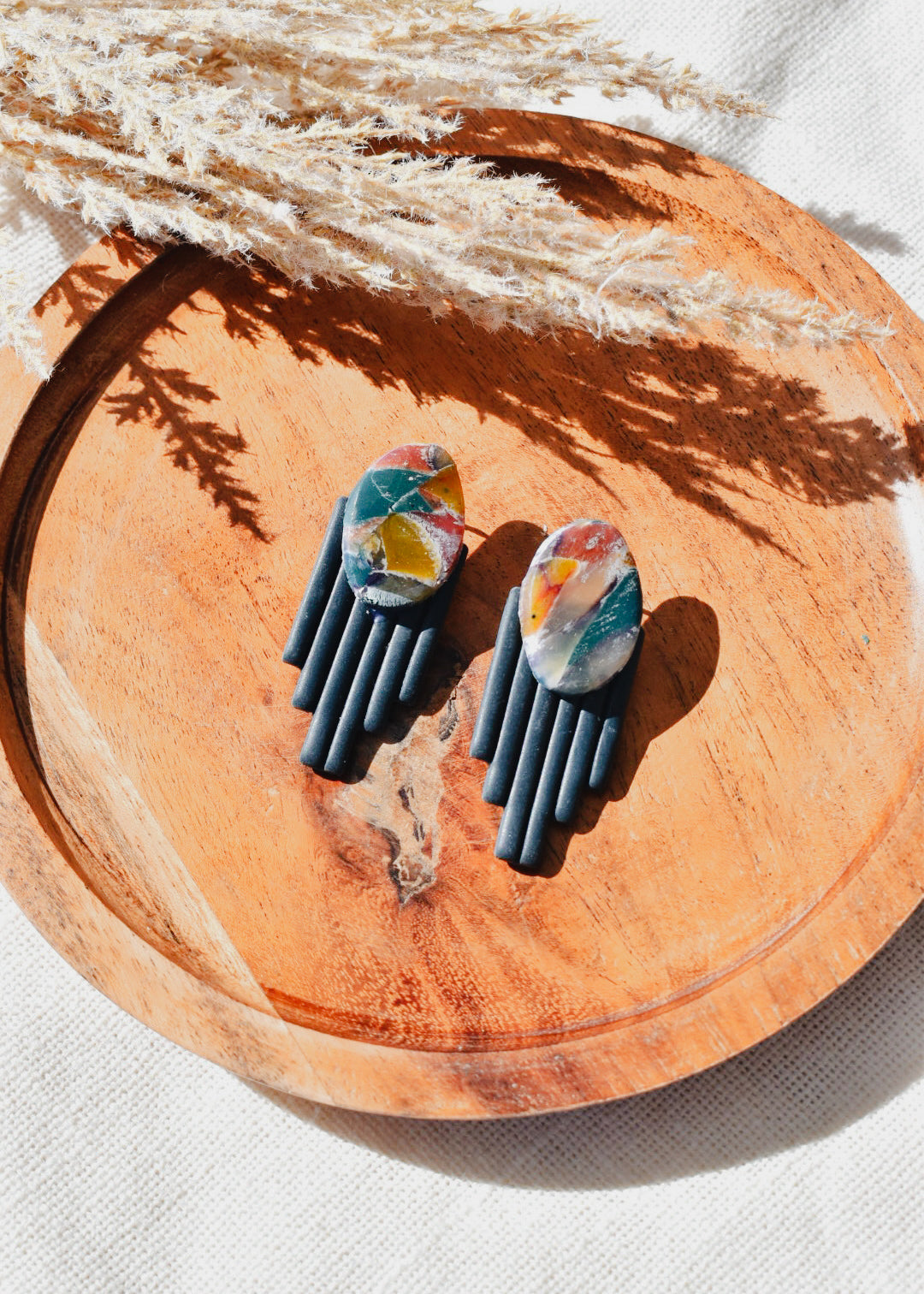 Reverie Stone Stud Earrings
