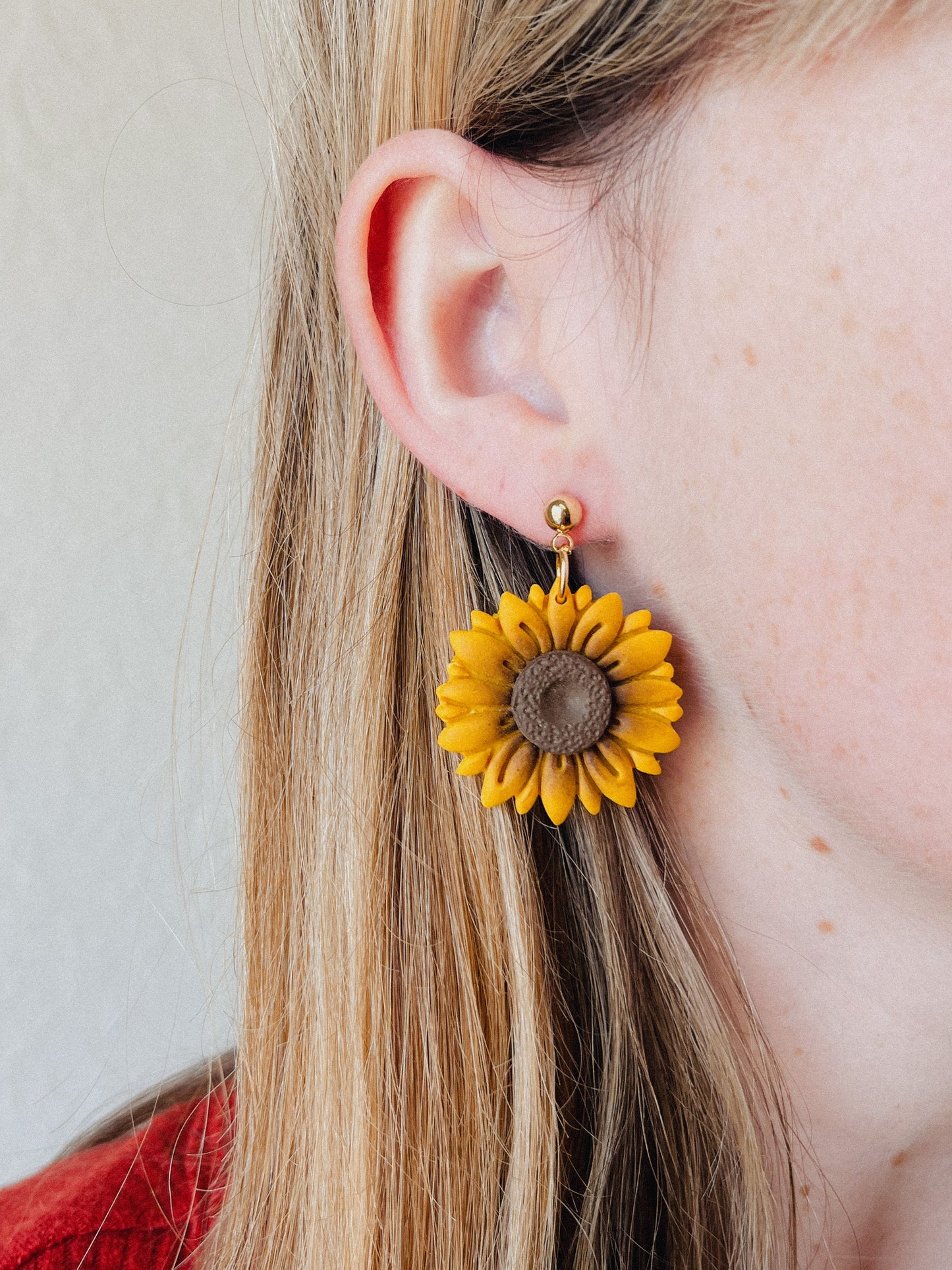 Natalie’s Sunflower Earrings